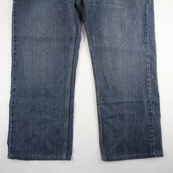 Levi's Mens 559 Relazed Straight Leg Jeans Medium Wash Denim Cotton Size 42x30 - Picture 2 of 10